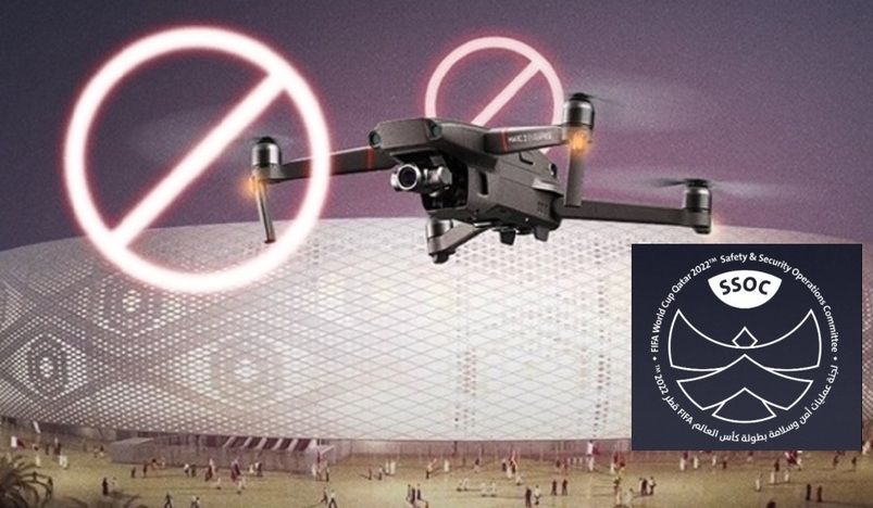 Authorities warn against operating drones near stadiums in Qatar